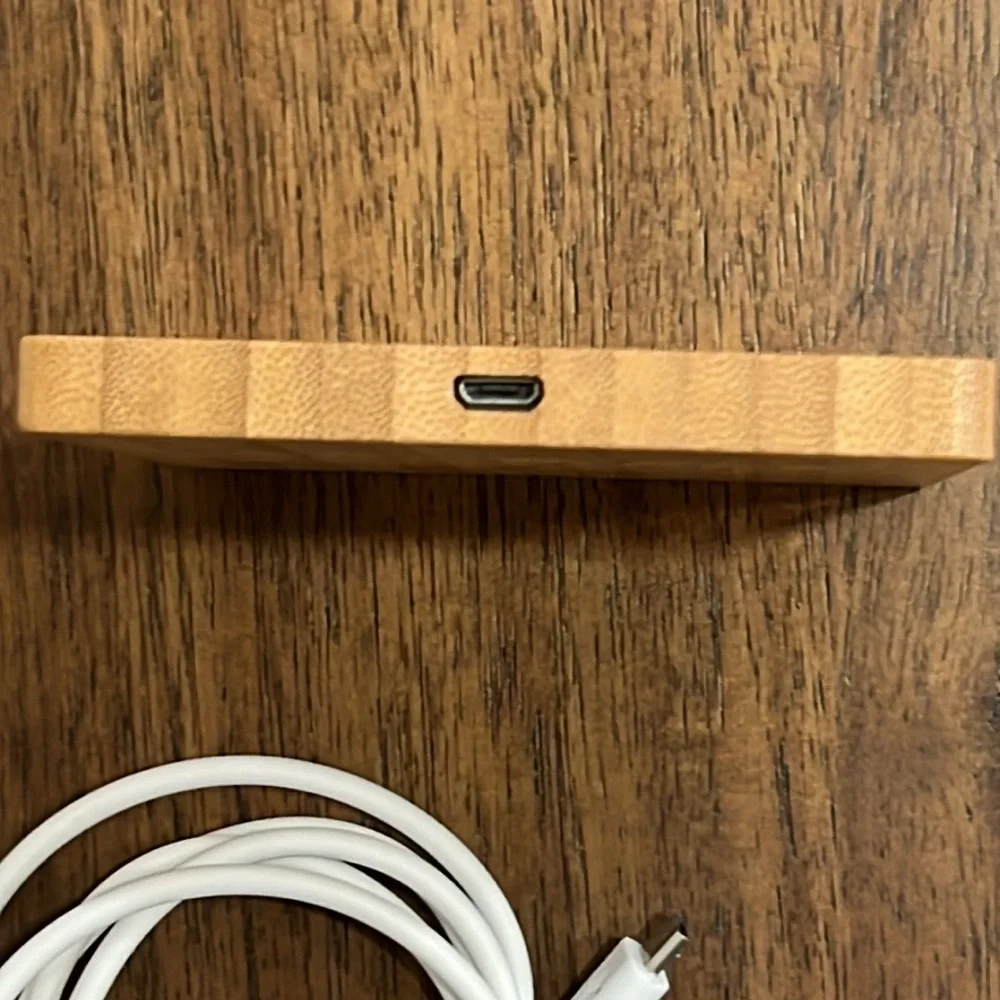 Bamboo Wireless Charging Pad
